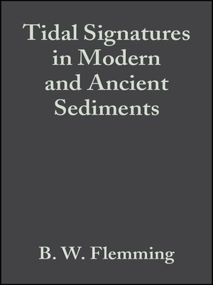 cover image of Tidal Signatures in Modern and Ancient Sediments (Special Publication 24 of the IAS)